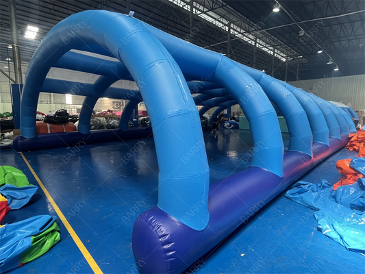 Commercieel evenement PVC koepeldaktent Wasauto-opvang Opblaasbare tentafdekking voor het metalen frame zwembad