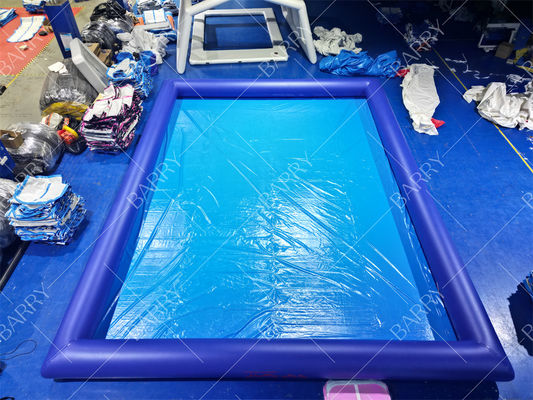 Customizable High Quality Rectangular PVC Deep Inflatable Swimming Pool for Adults and Kids