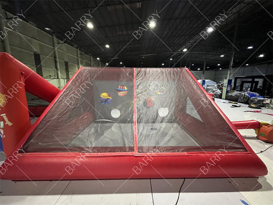 Aanpasbare Opblaasbare Voetbaldoel Set Promotionele Sportspel voor Strandfeest & Evenementen