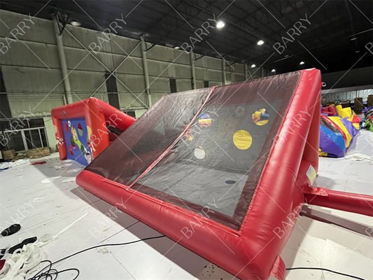 Aanpasbare Opblaasbare Voetbaldoel Set Promotionele Sportspel voor Strandfeest & Evenementen