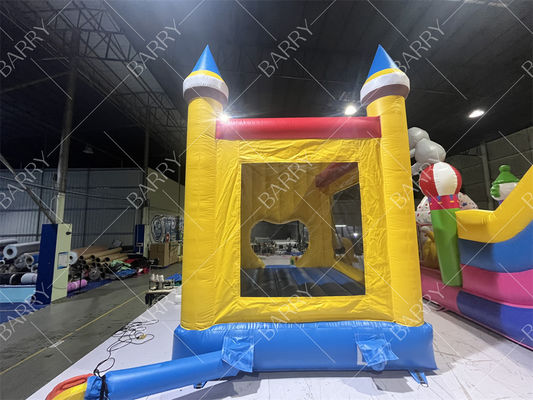 Cartoon PVC opblaasbaar kasteel Fun Bounce House Voor pretparken of feesten