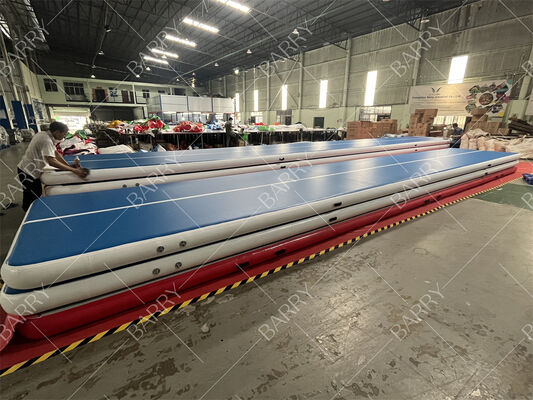 Luchtmat opblaasbare gymnastiekmat 6.6ft 10ft 13ft 16ft 20ft 23ft 26ft trainingsmatten 4/8 inch