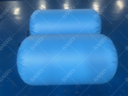 Hoogwaardige PVC opblaasbare luchtbaan Roller Gym Waterdicht rolvat voor gymnastiek Yoga Tumbling