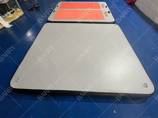 DWF Floating Pilates Mat opblaasbare water yoga mat Aqua fysieke zwevende zwembad mat