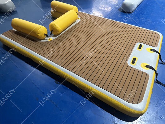 Drop Stitch Material Opblaasbaar Drijvend Jet Ski Dock Opblaasbaar Custom Jetski & Seabob Docks