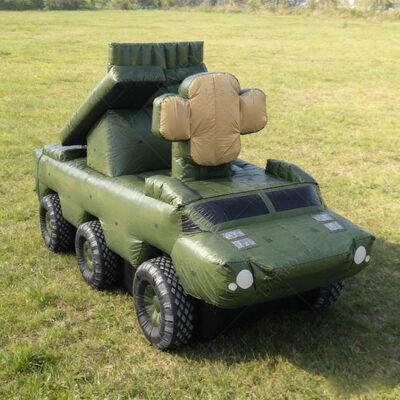 Mobiel Luchtverdedigingsraketsysteem Opblaasbaar Tactisch Raketsysteem Voertuig Decoy