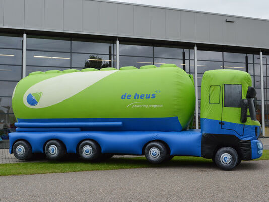 Oxford Cloth PVC Opblaasbare Dummy Militaire Vrachtwagen