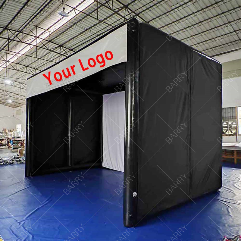 Full Swing opblaasbare golf training tent Sport spel evenement Golf Sim Bay opblaasbare golf simulator behuizing