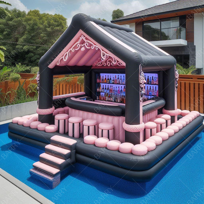 Achtertuin Ultimate Party Spot Pool Opblaasbare Bar Voor Privéfeesten Opblaasbare Pool Bar Voor Achtertuin