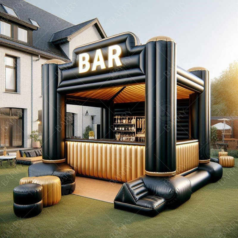 Groot Superior Design opblaasbaar Nieuwe Bar Leisure Platform Party Bar Opblaasbaar 2024 Nieuwe Design Water zwembad Pub