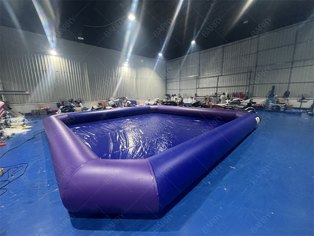 Barry Purple opblaasbaar zwembad Luchtdicht Buitenopblaasbaar zwembad Voor volwassenen
