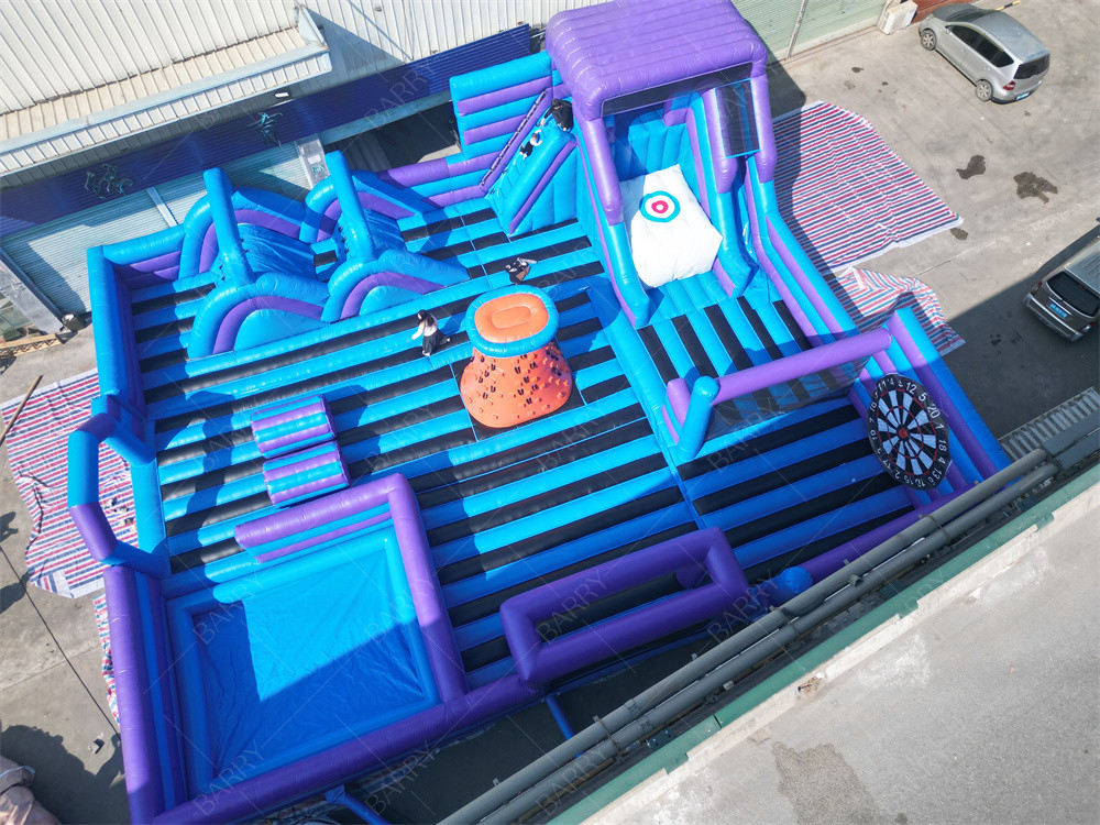Commerciële buiten speeltuin Games Park Bounce House Opblaasbaar pretpark Voor volwassenen Kinderen