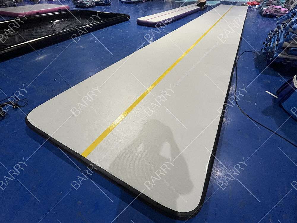 Groothandel opblaasbare tumbling gymnastiek Gymnastiekapparatuur voor luchtbaan opblaasbare gymnastiek mat