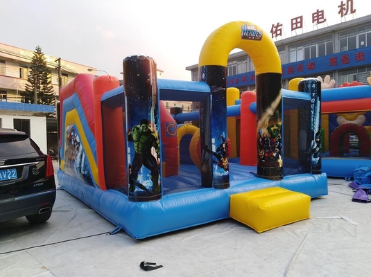 Openlucht de Spronghuis van Jumper Inflatable Combo Bouncer Castle van de Pretsprong