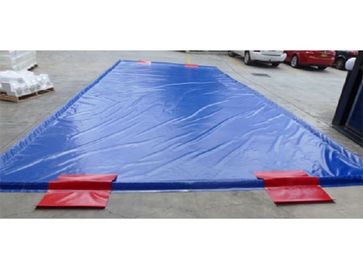 Het speciale Opblaasbare Geteerde zeildoek van pvc van de Autowasserettemat Superieure Zachte