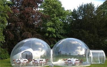 Populaire Waterdichte Opblaasbare Duidelijke Tent met Duble-Zaal Cabine