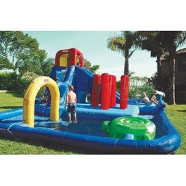 Van het Materiaalkinderen van het waterpark het Waterdia met Kleine Pool, van het Waterparken van de Familietoevlucht Dia van het de Jonge geitjes de Opblaasbare Water
