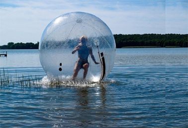 Commerciële Grote Slag - omhoog de Bellen Opblaasbare Water van het Waterspeelgoed Reuze Sexy het Lopen Bal