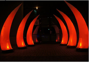 De mooie Brug leidde Opblaasbare Verlichting voor Rood Slagtandtype van de Avondpartij