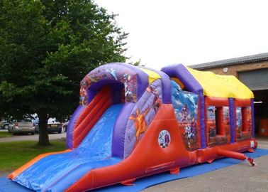 2 van de de Cursusheld van de deelaanval van de de Hinderniscursus van Bouncy de Opblaasbare de Spelenzomer
