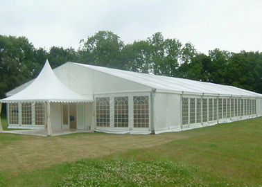 300~2000 mensen Grote Witte Opblaasbare Tent voor Partij, de Openluchttenten van het Luxehuwelijk