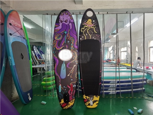 SUP van EVA Touring Inflatable van de dalingssteek Raads Purpere Kleur
