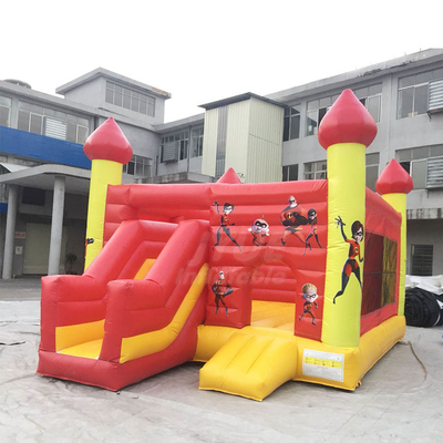 Het Karton van het Kasteelkinderen van douane Opblaasbaar Bouncy Klein het Springen Huis