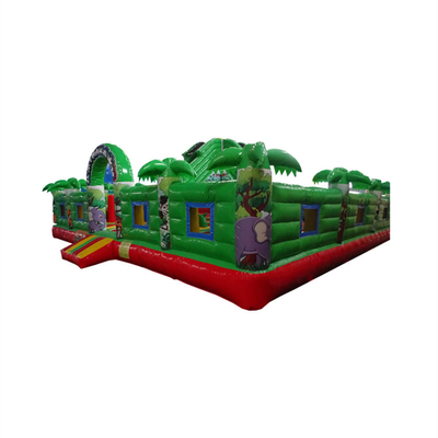 0.55mm Opblaasbare de Hinderniscursus Jumper Bounce House Amusement Park van pvc