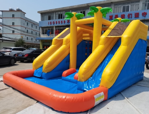 Opblaasbare het Waterdia's van Commercailpvc met Poolen14960 Gemakkelijke Opstelling