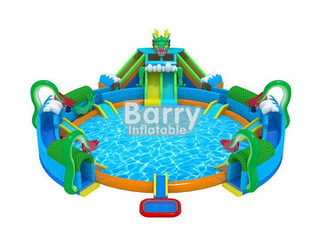 30 * Als thema gehad Mini Opblaasbaar het Waterpark van 20 M Hawaï met Groot Zwembad