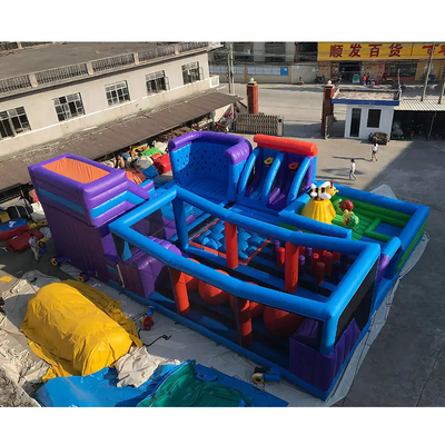 Kids N Volwassenen Indoor Opblaasbaar Park met hindernissenparcours Sport Game Inside