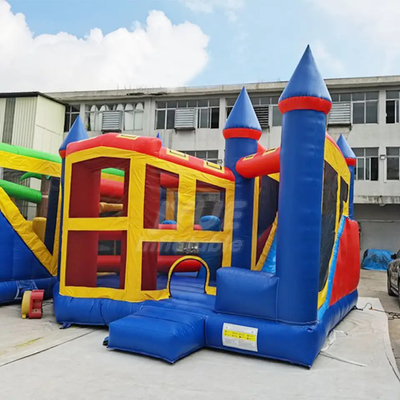 Commerciële kwaliteit opblaasbaar kasteel kinderaansprongshuis