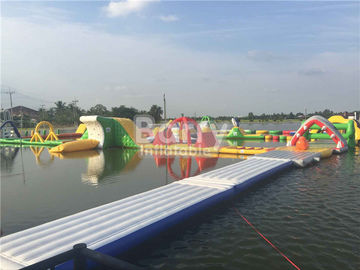 Van het het Waterpark van het Seelsthema het Opblaasbare Drijvende Duurzame Opblaasbare Pretpark