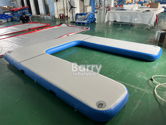 OEM ODM Drop Stitch DWF materiaal opblaasbaar platform voor wateropblaasbaar zwembad