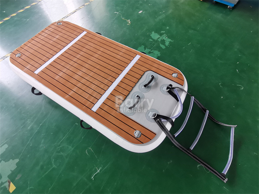 Makkelijke installatie Private kleine opblaasbare Jet Ski Floating Dock voor boot