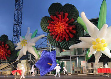 8m Decoratieve Opblaasbare Bloemen voor Huwelijksdecoratie met pvc-Geteerd zeildoekmateriaal