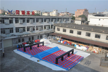 Opblaasbaar Hindernisras, van de de Hindernismatras van Inflatables 5k de Looppasgrootte 20x10x1.2M