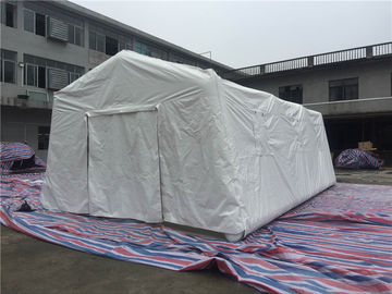 Pvc-Tent van de Lucht de vast Witte Opblaasbare Noodsituatie, Medische Tent van het het Ziekenhuis de Opblaasbare Leger