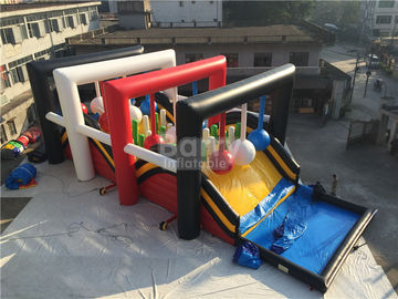 OEM Reuze Opblaasbare Hinderniscursus, Wrecking Ball-Spel voor Gebeurtenis