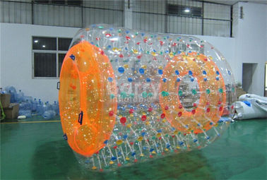 Pvc 0,6 of 0.9mm de Opblaasbare Spelen van het Waterpark, Opblaasbare Waterrol voor Volwassenen