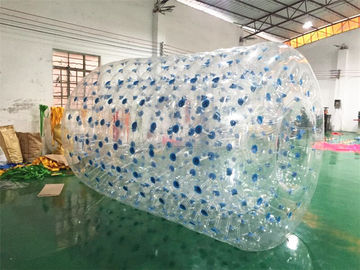 Pvc-Speelgoed van het Geteerd zeildoek het Opblaasbare Water, Orb Bal van de Waterrol 2,4 * 2,2 * 1.8M
