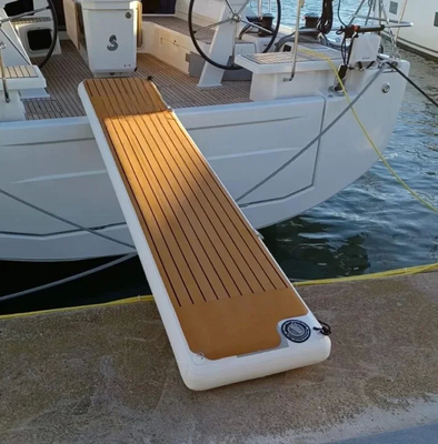 Buiten DWF + EVA materiaal opblaasbaar ponton gangpad Jet Ski Floating Platform Docks