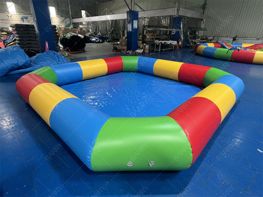 Opblaasbaar zwembad met PVC-doek voor waterspelen