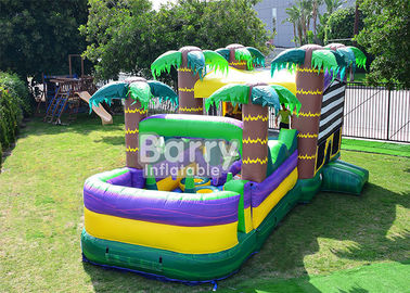 30 voet-de Spronghuis van de Palm Beachhindernis, Opblaasbaar Bouncy-Kasteel met Waterdia