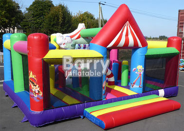 Glans Peuter Opblaasbare Playland van het Circus de Commerciële Kleine Springende Kasteel