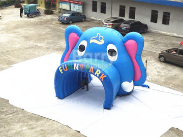 De atletische Poort van de de Ingangsboog van de Gebeurtenis Blauwe Olifant Opblaasbare 6 Maanden Garantie