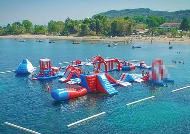 Verbazende het Park Openluchtslag van het Binnenplaats Open Opblaasbare Water - omhoog Waterpark