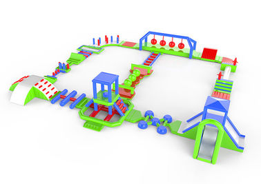 0.9mm Park van de het Waterdia van pvc het Opblaasbare/Uiteindelijk Opblaasbaar Drijvend Waterpark
