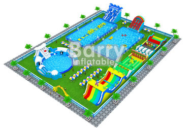 Het het professionele Opblaasbare het Businessplan van het Waterpark/Ontwerp van het Waterpark bouwt