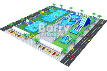 De reuze Opblaasbare Van het het Grondwaterpark van het Pretparkland Bouwer Barry
